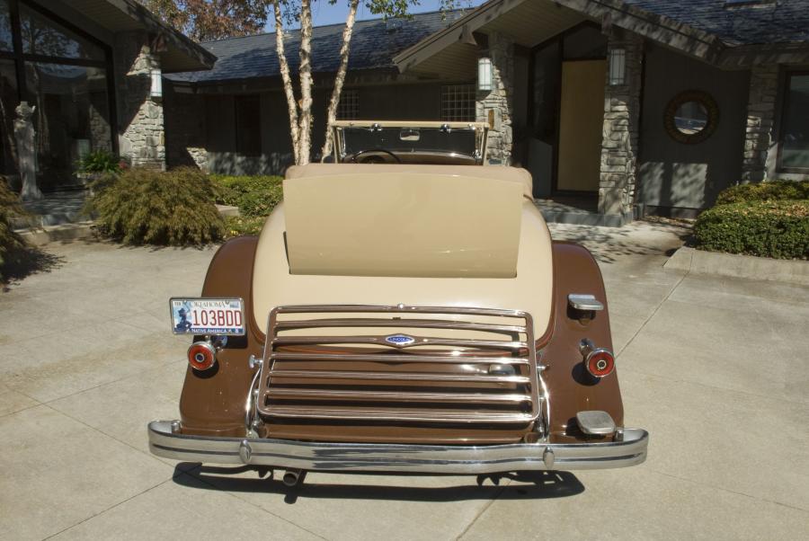  Lincoln Model KB Convertible Roadster by LeBaron 1934 года  (фото 5 из 17)